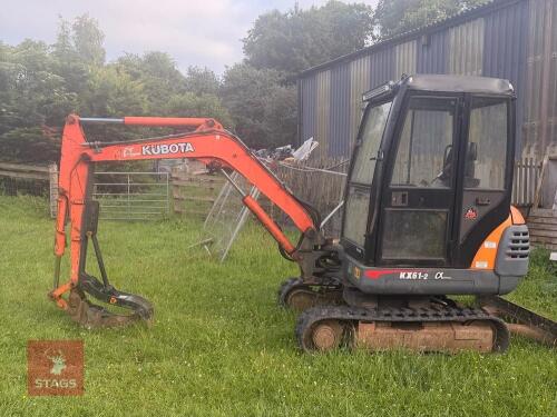 2005 KUBOTA KX61-2A DIGGER