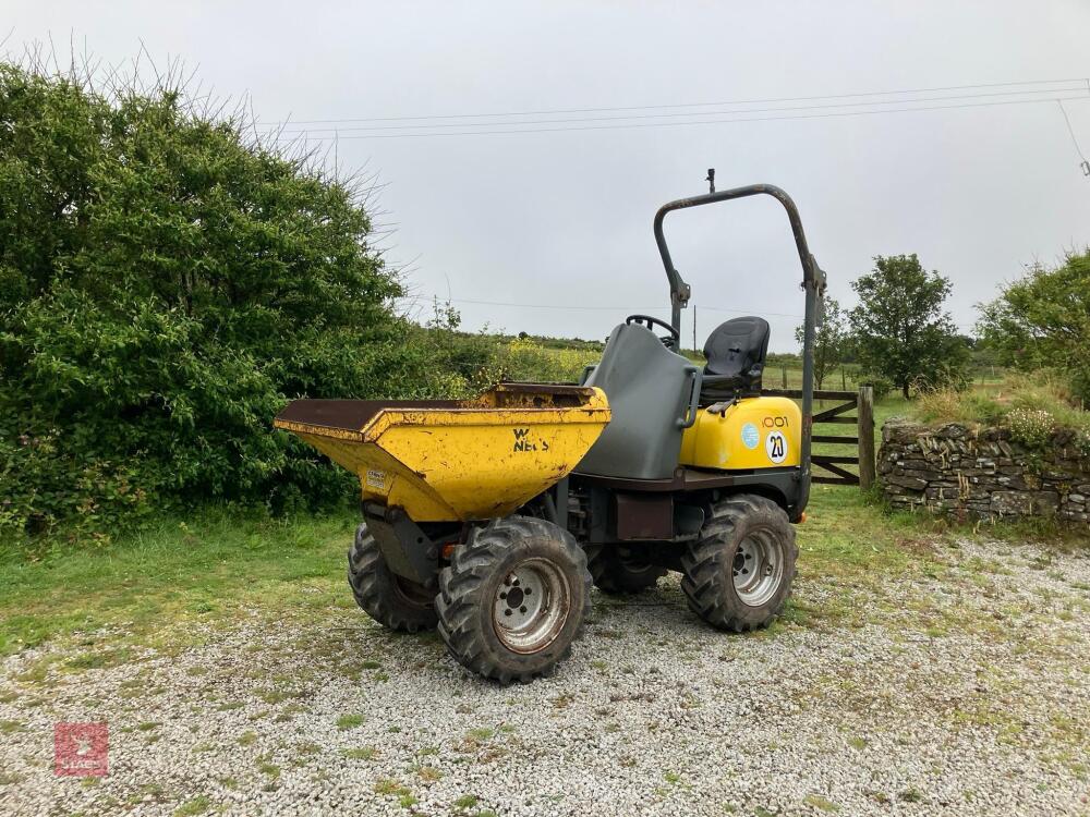 2014 WACKER NEVSON 1T DUMPER