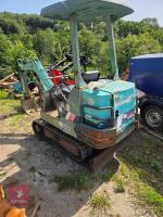 YANMAR B12 MINI DIGGER - 2