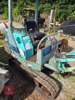 YANMAR B12 MINI DIGGER - 3