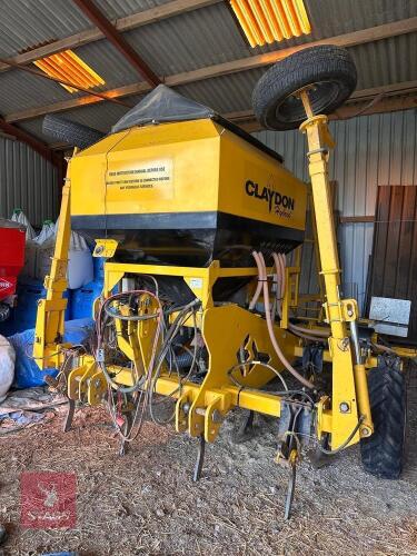 2012 CLAYDON 3M HYBRID SEED DRILL