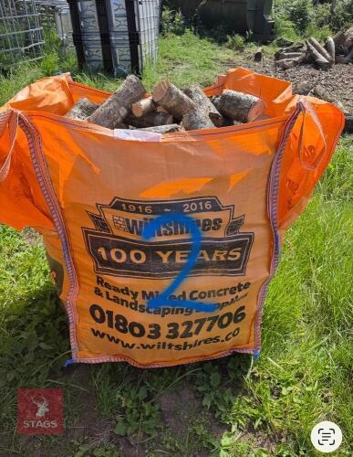 DUMP BAG OF LOGS