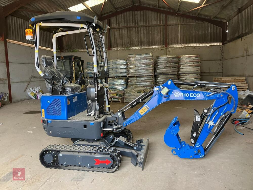 2025 RIPPA R10 ECO 1T MINI EXCAVATOR