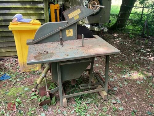 LAWRENCE EDWARDS SAW BENCH