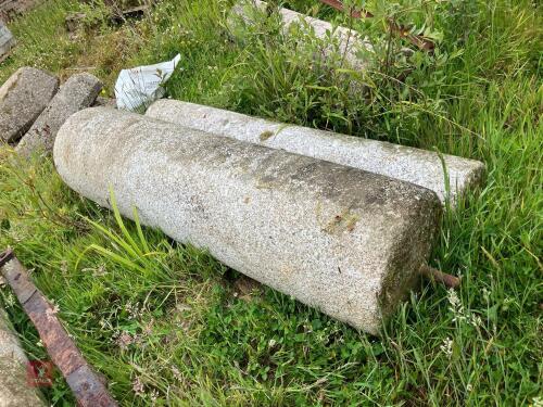 5' 6'' GRANITE ROLLER IN FRAME