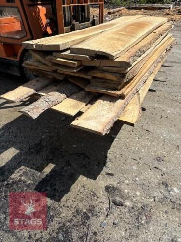 PALLET OF UNGRADED ROUGH SAWN TIMBER