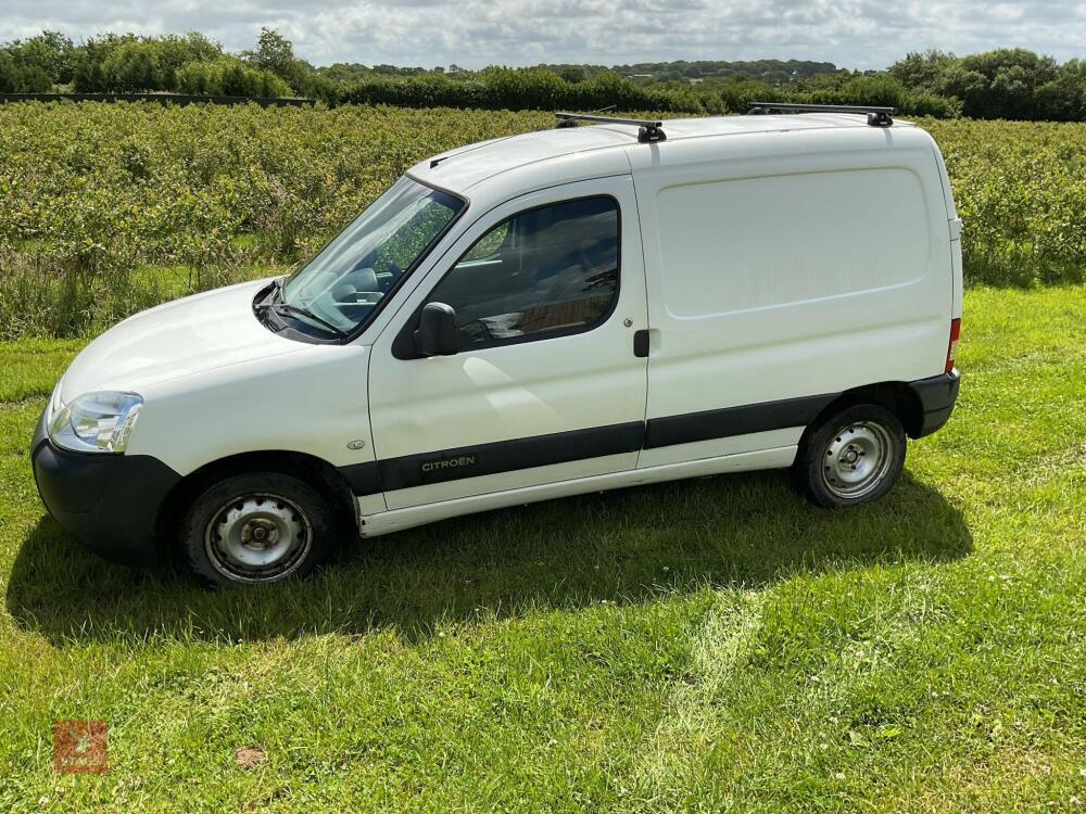 2007 CITROEN BERLINGO VAN