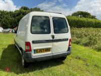 2007 CITROEN BERLINGO VAN - 3