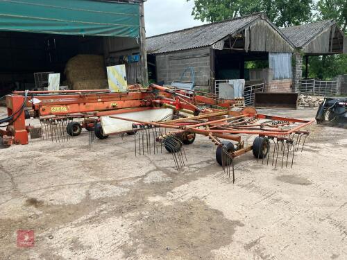 KUHN GA 7301 TWIN ROTOR RAKE
