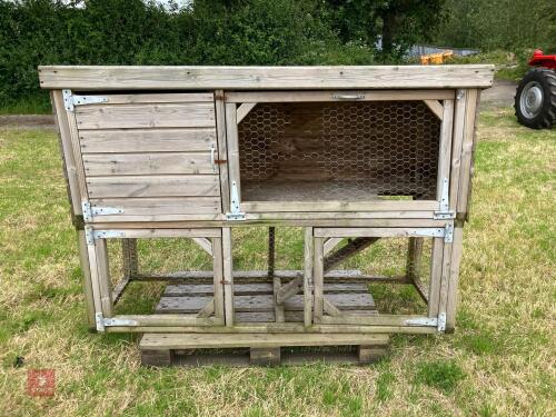 6' RABBIT HUTCH