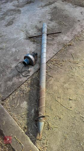 GRAIN SPEAR AND FAN MOTOR