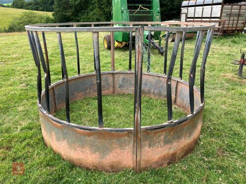 GALVANISED CATTLE RING FEEDER