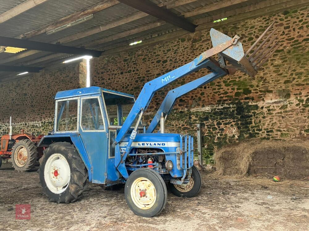 1978 LEYLAND 154 2WD TRACTOR F/E LOADER