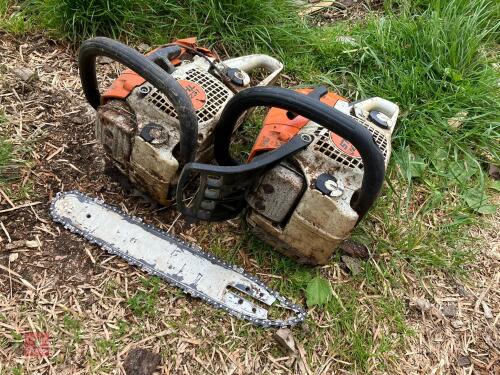 2 STIHL MS231 CHAINSAWS (S/R)