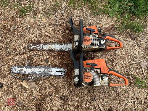 2 STIHL MS230 CHAINSAWS (S/R)