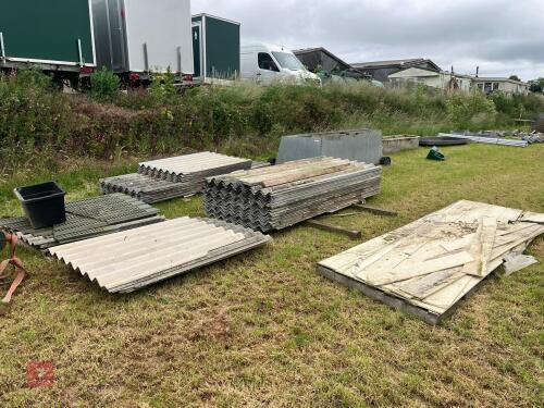 SELECTION OF ROOFING SHEETS