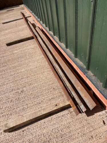 4 STEEL ANGLE IRON RSJ'S