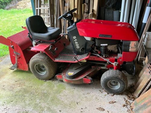 WESTWOOD S1400 RIDE ON LAWNMOWER S/R
