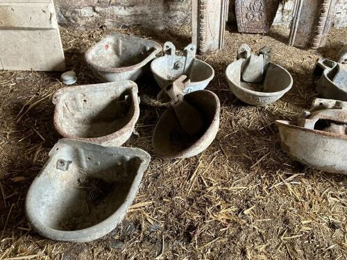 10 MIXED DRINKING BOWLS