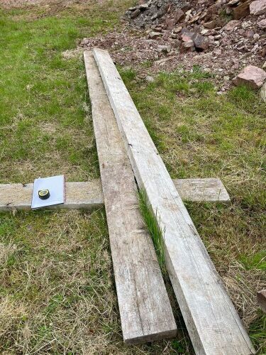 3 BITS OF CANADIAN PITCH PINE