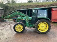1988 JOHN DEERE 2450 4WD TRACTOR - 4
