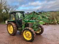 1988 JOHN DEERE 2450 4WD TRACTOR - 14