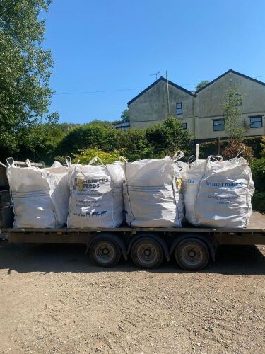 2 DUMPY BAGS OF KILN DRIED LOGS