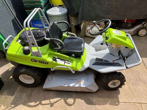 2021 GRILLO 822 CLIMBER RIDE ON LAWN MOWER