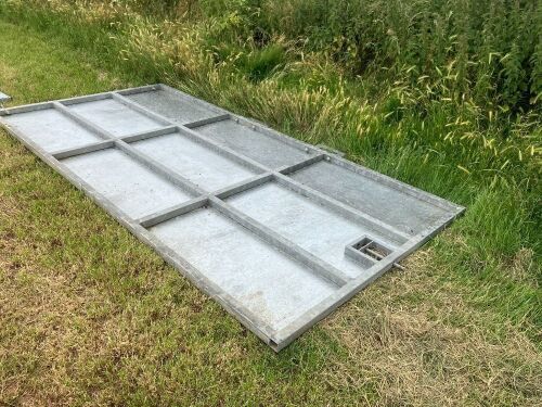 BATEMAN GALVANISED SHEETED DOOR (1)