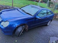 2001 MERCEDES C180 CAR - 2