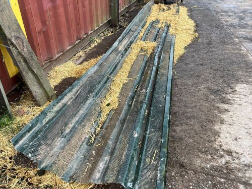 23' LENGTHS OF PERFORATED SHEET (70)