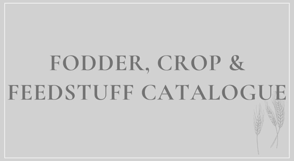 THE SOUTH WEST FODDER AND CROP ONLINE TIMED AUCTION
