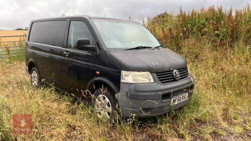 2006 VW TRANSPORTER TDI VAN