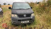 2006 VW TRANSPORTER TDI VAN - 3