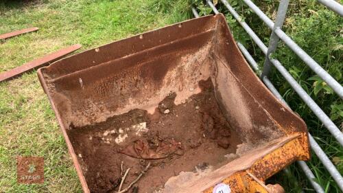 3' WIDE EXCAVATOR DIGGING BUCKET