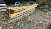 PALLET OF METAL PALLET RACKING