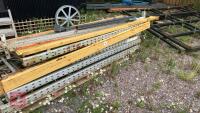 PALLET OF METAL PALLET RACKING - 2