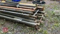 PALLET OF METAL PALLET RACKING - 4