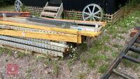 PALLET OF METAL PALLET RACKING - 7