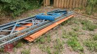 PALLET OF METAL PALLET RACKING
