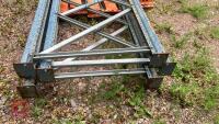 PALLET OF METAL PALLET RACKING - 4