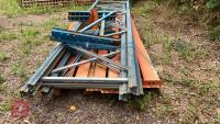 PALLET OF METAL PALLET RACKING - 6