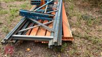 PALLET OF METAL PALLET RACKING - 7