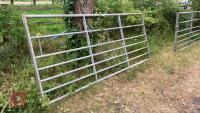 9' GALVANISED FIELD GATE