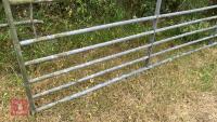 12' GALVANISED FIELD GATE - 3