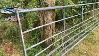 14' GALVANISED FIELD GATE - 2