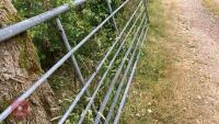 14' GALVANISED FIELD GATE - 10