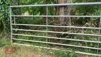15' GALVANISED FIELD GATE - 12