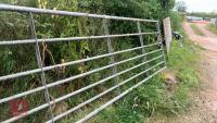 14' GALVANISED FIELD GATE - 4