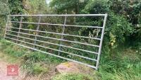 14' GALVANISED FIELD GATE - 11